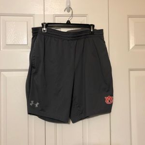 Gray Auburn University Under Armour Size XL Shorts